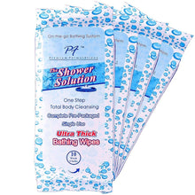 Load image into Gallery viewer, Adult Bathing Wipes, Extra Large and Extra Thick, 40 Wipes (4 packs of 10 count)
