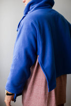 Load image into Gallery viewer, My Hygge Jacket: Royal Blue Fleece Bed